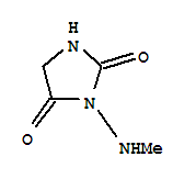 2,4-Imidazolidinedione,3-(methylamino)-