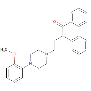 1-Butanone, 4-[4-(2-methoxyphenyl)-1-piperazinyl]-1,2-diphenyl-