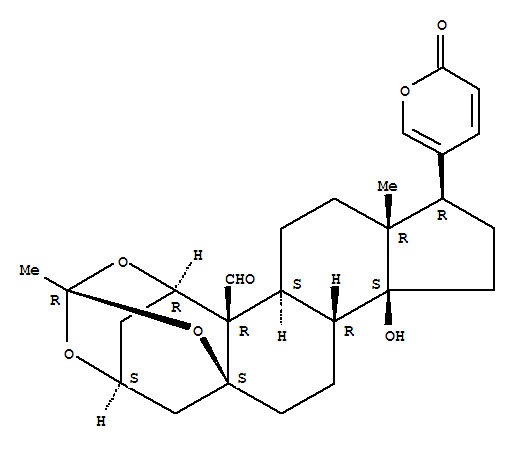 1β,3β,5-[Ethylidynetris(oxy)]-14-hydroxy-19-oxo-5β-bufa-20,22-dienolide