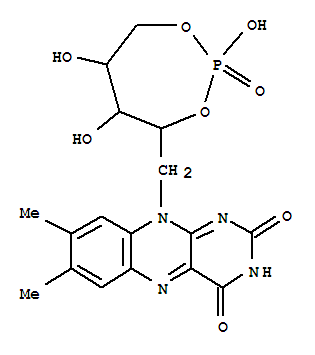 Riboflavin, cyclic2',5'-(hydrogen phosphate) (9CI)