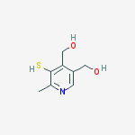 (5-Mercapto-6-methylpyridine-3,4-diyl)dimethanol