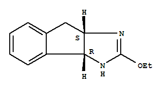 Indeno[1,2-d]imidazole,2-ethoxy-3,3a,8,8a-tetrahydro-, (3aR,8aS)-rel-