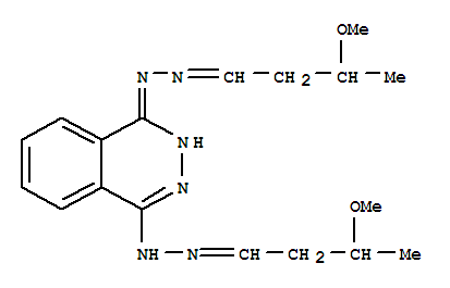 1,4-bis[(2E)-2-(3-methoxybutylidene)hydrazinyl]phthalazine