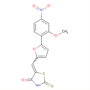 4-Thiazolidinone,5-[[5-(2-methoxy-4-nitrophenyl)-2-furanyl]methylene]-2-thioxo-
