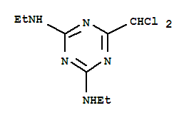 6-(dichloromethyl)-N,N'-diethyl-1,3,5-triazine-2,4-diamine