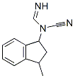 Methanimidamide,N-cyano-N'-(2,3-dihydro-3-methyl-1H-inden-1-yl)-