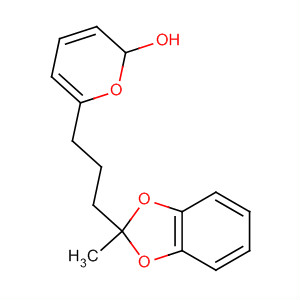 2H-Pyran-2-ol, tetrahydro-6-[3-(2-methyl-1,3-benzodioxol-2-yl)propyl]-