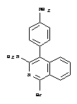 4-(4-aminophenyl)-1-bromoisoquinolin-3-amine