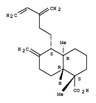 1-Naphthalenecarboxylicacid, decahydro-1,4a-dimethyl-6-methylene-5-(3-methylene-4-penten-1-yl)-,(1S,4aR,5S,8aR)-