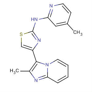 2-Pyridinamine,4-methyl-N-[4-(2-methylimidazo[1,2-a]pyridin-3-yl)-2-thiazolyl]-