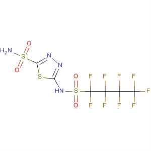 1,3,4-Thiadiazole-2-sulfonamide, 5-[[(nonafluorobutyl)sulfonyl]amino]-