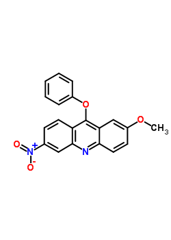 2-methoxy-6-nitro-9-phenoxyacridine