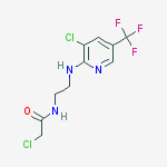 2-CHLORO-N-(2-([3-CHLORO-5-(TRIFLUOROMETHYL)PYRIDIN-2-YL]AMINO)ETHYLACETAMIDE