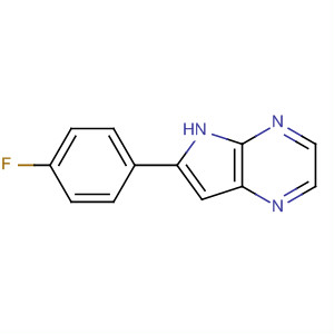 4H-Pyrrolo[2,3-b]pyrazine, 6-(4-fluorophenyl)-