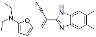 1H-Benzimidazole-2-acetonitrile,  -alpha--[[5-(diethylamino)-2-furanyl]methylene]-5,6-dimethyl-