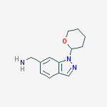 1H-Indazole-6-methanamine, 1-(tetrahydro-2H-pyran-2-yl)-
