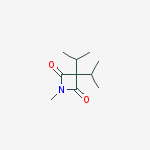 1-methyl-3,3-di(propan-2-yl)azetidine-2,4-dione