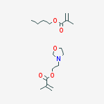 2-Propenoic acid, 2-methyl-, butyl ester, polymer with 2-(3-oxazolidinyl)ethyl 2-methyl-2-propenoate