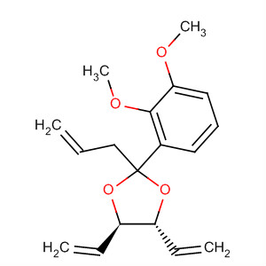 1,3-Dioxolane, 2-(2,3-dimethoxyphenyl)-4,5-diethenyl-2-(2-propenyl)-,(4R,5R)-