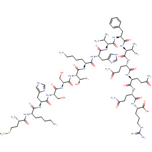 L-Arginine,L-methionyl-L-lysyl-L-histidyl-L-seryl-L-seryl-L-threonyl-L-lysyl-L-histidyl-L-valyl-L-phenylalanyl-L-valyl-L-glutaminyl-L-glutaminyl-L-glutaminyl-