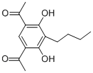 1-(5-ACETYL-3-BUTYL-2,4-DIHYDROXYPHENYL)ETHAN-1-ONE