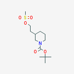 tert-butyl 3-(2-((Methylsulfonyl)oxy)ethyl)piperidine-1-carboxylate