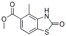 5-Benzothiazolecarboxylicacid, 2,3-dihydro-4-methyl-2-oxo-, methyl ester