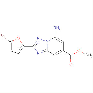 [1,2,4]Triazolo[1,5-a]pyridine-7-carboxylic acid,5-amino-2-(5-bromo-2-furanyl)-, methyl ester