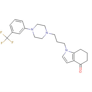 4H-Indol-4-one,1,5,6,7-tetrahydro-1-[3-[4-[3-(trifluoromethyl)phenyl]-1-piperazinyl]propyl]-