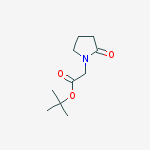 1-Pyrrolidineacetic acid, 2-oxo-, 1,1-dimethylethyl ester