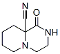 1-OXOOCTAHYDRO-9AH-PYRIDO[1,2-A]PYRAZINE-9A-CARBONITRILE