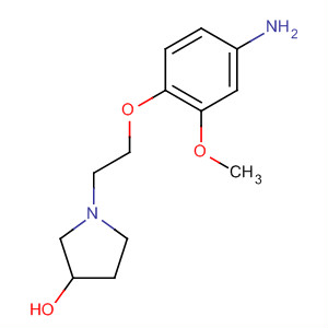 3-Pyrrolidinol, 1-[2-(4-amino-2-methoxyphenoxy)ethyl]-