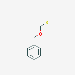 Benzene, [[(methylthio)methoxy]methyl]-