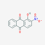 9,10-Anthracenedione, 1-hydroxy-2-nitro-