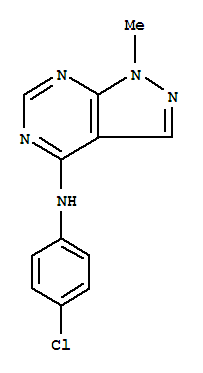 N-(4-chlorophenyl)-1-methyl-1H-pyrazolo[3,4-d]pyrimidin-4-amine