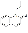 2(1H)-Quinolinethione,  4-methyl-1-propyl-