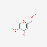 4H-Pyran-4-one, 5-methoxy-2-(methoxymethyl)-