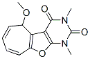 2H-CYCLOHEPTA[4,5]FURO[2,3-D]PYRIMIDINE-2,4(3H)-DIONE,1,5-DIHYDRO-5-METHOXY-1,3-DIMETHYL-