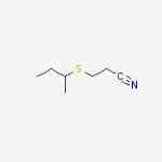 Propanenitrile, 3-[(1-methylpropyl)thio]-