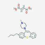 (e)-but-2-enedioic Acid;1-(3-butylbenzo[b][1]benzothiepin-5-yl)-4-methylpiperazine