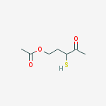 2-Pentanone, 5-(acetyloxy)-3-mercapto-