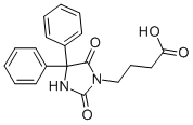 5,5-DIPHENYLHYDANTOIN-3-BUTYRIC ACID