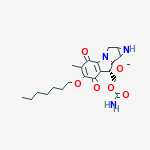 [(8S,8aR)-6-(heptyloxy)-8a-methoxy-5-methyl-4,7-dioxo-1,1a,2,4,7,8,8a,8b-octahydroazireno[2',3':3,4]pyrrolo[1,2-a]indol-8-yl]methyl carbamate
