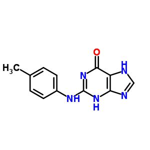 2-[(4-methylphenyl)amino]-3,7-dihydro-6H-purin-6-one
