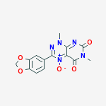 3-(1,3-benzodioxol-5-yl)-1,6-dimethylpyrimido[5,4-e][1,2,4]triazine-5,7(1H,6H)-dione 4-oxide