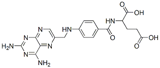 N-[4-[[(2,4-Diamino-6-pteridinyl)methyl]amino]benzoyl]-L-glutamic acid disodium salt