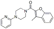 PIPERAZINE,1-[(3-METHYL-2-BENZOFURANYL)CARBONYL]-4-(PYRIDIN-2-YL)-