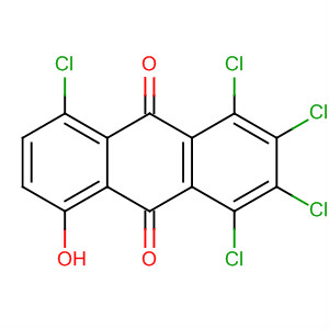 9,10-Anthracenedione, 1,2,3,4,5-pentachloro-8-hydroxy-