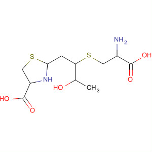 4-Thiazolidinecarboxylic acid,2-[2-[(2-amino-2-carboxyethyl)thio]-3-hydroxybutyl]-