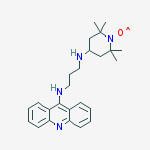 (4-{[3-(acridin-9-ylamino)propyl]amino}-2,2,6,6-tetramethylpiperidin-1-yl)oxidanyl